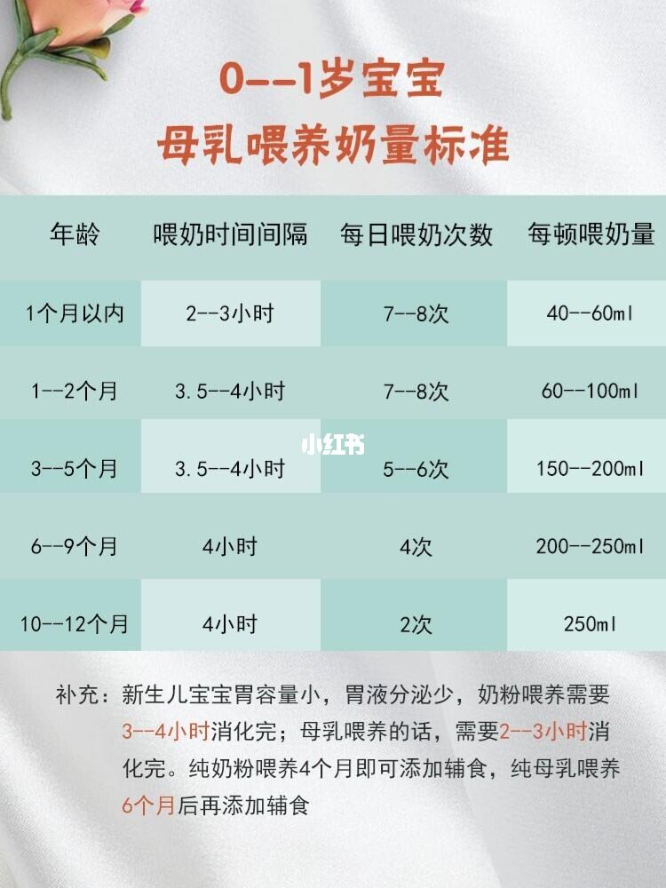 关于16个月宝宝喂养时间表的指导